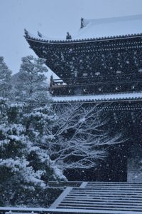 2017　雪の京都　知恩院