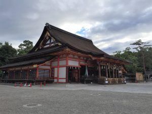 八坂神社本殿/Main hall of Yasaka Shrine