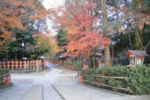 八坂神社の紅葉2016