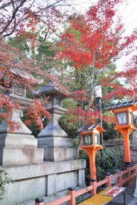 八坂神社の紅葉2016