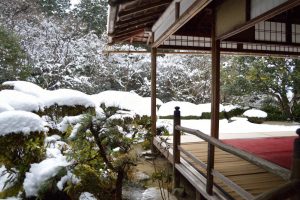 【2017】　京都の雪景色　詩仙堂