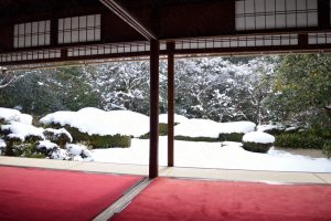 【2017】　京都の雪景色　詩仙堂