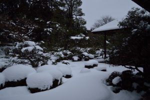 【2017】　京都の雪景色　曼殊院