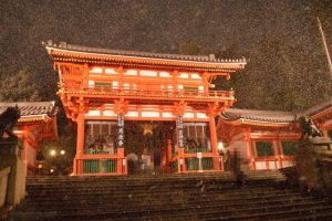 2017　雪の京都