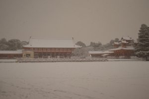 2017　雪の京都　平安神宮