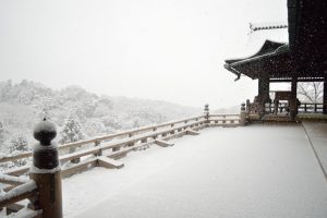 2017　雪の京都　清水寺