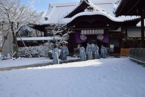 【2017】京都の雪景色　八坂神社