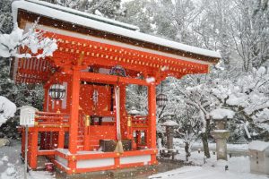 【2017】京都の雪景色　北野天満宮