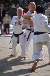 Karate dedication