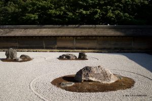 夏の龍安寺石庭