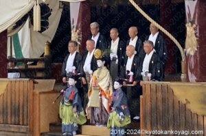 祇園祭2024長刀鉾稚児社参