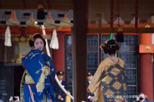 八坂神社節分