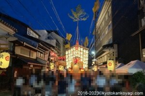 祇園祭2023後祭混雑状況