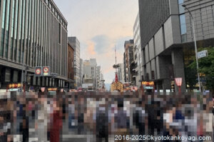 祇園祭2025宵山混雑状況