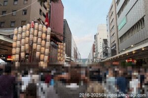 祇園祭2025宵山混雑状況
