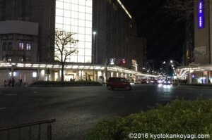 四条河原町2021年1月