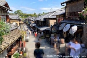 京都混雑状況2023年10月