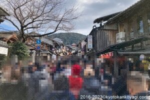 京都混雑状況2024年1月