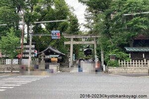 京都岡崎神社混雑状況2023年6月