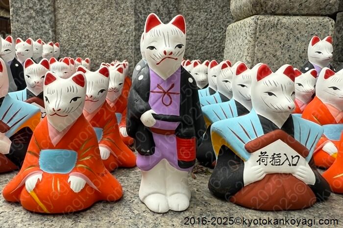 伏見稲荷キツネさん