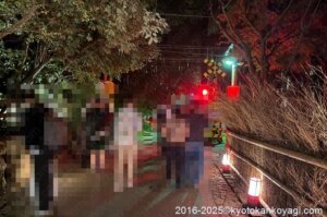 嵐山月灯路2025