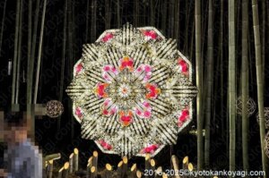 嵐山月灯路2025